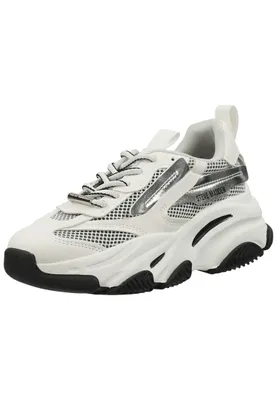 Produktbild von Steve Madden-Possession-E ZilverWit-Dames-Sneaker-SM19000033-04005-04D