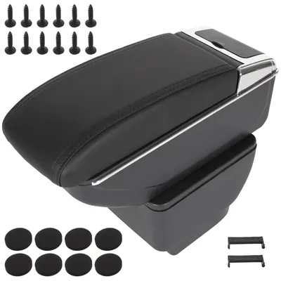 Produktbild von Mazda 2 (07-14) Armlehne mit Ablagefach, schwarzes + Montagesatz