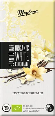 Produktbild von Meybona Schokolade WEIß, 100g