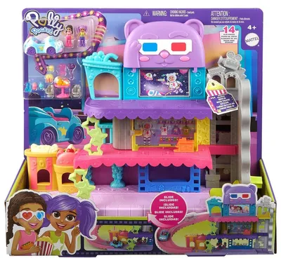 Produktbild von Polly Pocket HNT86, Bau, 4 Jahr(e), Mehrfarbig, Kunststoff