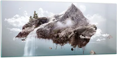 Produktbild von Bilder auf glas - Umwelt Natur - 120x50cm - Glasbilder - Wandbilder - Kunstdruck - zum Aufhängen bereit - Wanddekoration aus Glas - Glas Bilder - Wandbild auf Glas - Einteilig - GAB120x50-3548