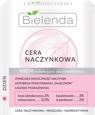 Zdjęcie produktu dla Bielenda Krem Do Cery Naczynkowej Na Dzień 50 Ml