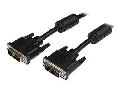 Produktbild von StarTech.com 5m DVI-D Single Link Kabel - St/St, 5 m, DVI-D, DVI-D, Stecker, Stecker, Schwarz