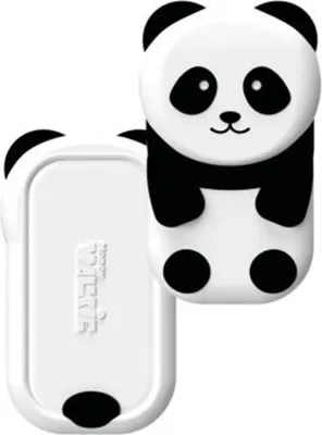 Obrázok produktu pre MONEY WALKIE, kryt bezkontaktnej peňaženky model Panda Compact, biela / čierna