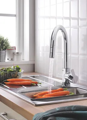 Obrázok produktu pre Grohe Feel - Drezová batéria s výsuvnou spŕškou, chróm 31486001