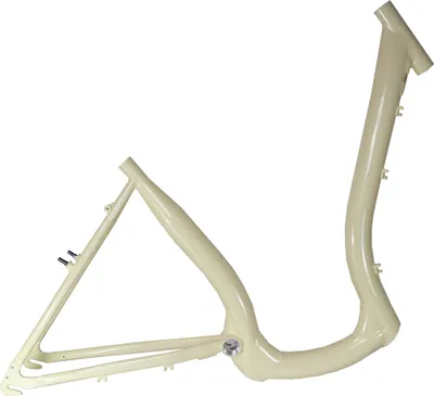 Produktbild von 28 Zoll Alu Damen Fahrrad Rahmen City Tiefeinsteig Easy Boarding Bike frame beige