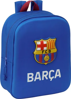 Produktbild von Schulrucksack F.C. Barcelona Marineblau 22 x 27 x 10 cm 3D