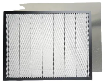 Imagen del producto de Placa de trabajo de aluminio, adecuada para máquinas de corte láser, modelo M6550, con piezas incluidas