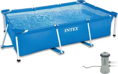 Produktbild von Intex 300x200x75 cm Frame Pool Set Family Filteranlage 2827204