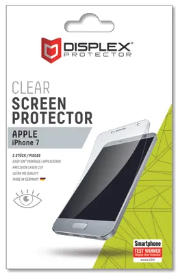 Immagine prodotto di Displex - Pellicola protettiva per tutta la superficie - Proteggi schermo per iPhone 6, 7 e 8