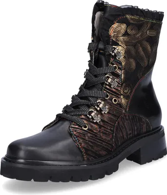 Produktbild von Laura Vita Damen Schnürboot Kouleo 16 schwarz