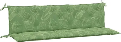 Produktbild von vidaXL Gartenbank-Auflagen 2 Stk. Bluttmuster Oxford-Gewebe