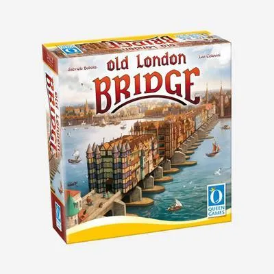 Produktbild von Old London Bridge Brettspiel – Brückenbau-Wettstreit mit Gebäudeerrichtung