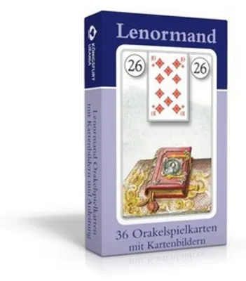 Immagine prodotto di Lenormand Orakelkarten mit Kartenabbildungen