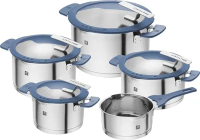 Immagine prodotto di ZWILLING SIMPLIFY, set di 5 pentole, colore blu
