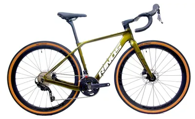 Productafbeelding van RINOS Carbon Gravel Fiets Sandman7.0 Shimano GRX820 Goud S (52 cm)