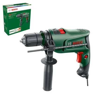 Obrázok produktu pre Bosch Easy Impact 600, Rýchloupínanie, Čierna, Zelená, 1,2 cm, 3000 ot/min, 45000 bpm, 1 cm