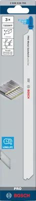Image de BOSCH 2608636793 BOSCH PRO Metal Sandwich T1018AFP Stichsägeblätter-Set 3 St.