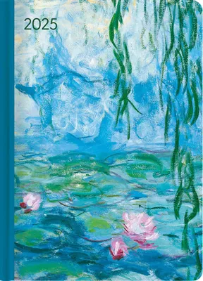 Produktbild von Ladytimer Monet 2025 - Taschenkalender A6 (10,7x15,2 cm) - Weekly - 192 Seiten - Notiz-Buch - Termin-Planer - Alpha Edition