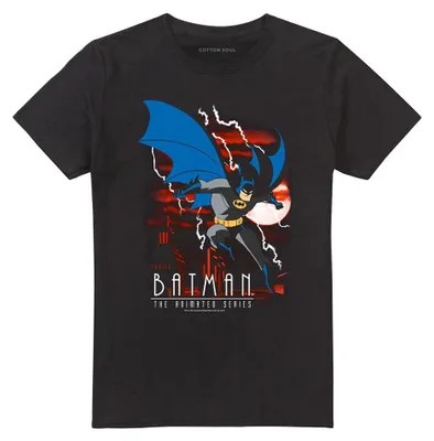 Obrázok produktu pre Tričko s motívom animovaného seriálu Batman – uni, pánske/dámske, model TV41371 (veľkosť S), čierna farba