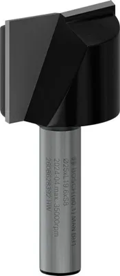 Productafbeelding van Nutfreeser, dubbelzijdig, met hardmetalen snede, schaftdiameter: 8 mm, radius/diameter: 25 mm