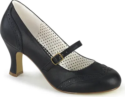 Produktbild von FLAPPER-32 Damen Pumps von Pin Up Couture, Schwarz EU 42, US 12