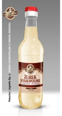 Immagine prodotto di Zuppa di pane fermentato alla polacca con pancetta Cucina polacca 480 ml