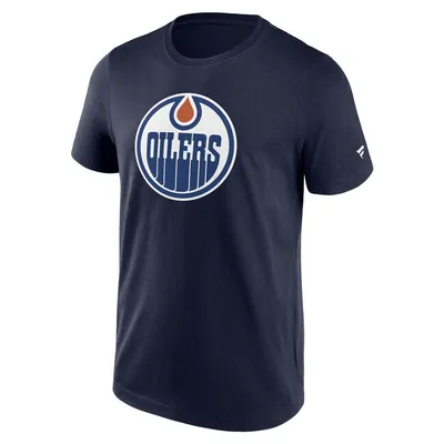 Produktbild von Fanatics - NHL Edmonton Oilers Primary Logo Graphic T-Shirt : Blau XL Farbe: Blau Größe: XL