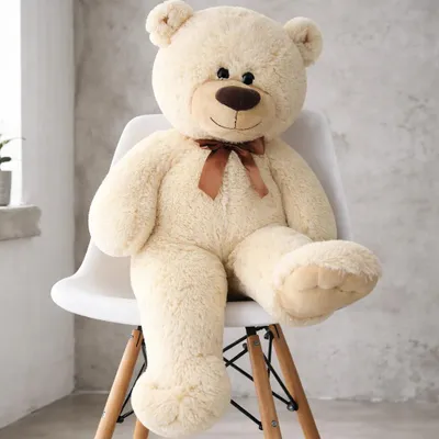 Produktbild von Sweety-Toys 4638 Teddybär Plüschbär 80 cm beige