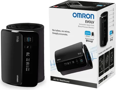 Obrázek produktu pro Omron Monitor Pro Měření Krevního Tlaku EVOLV - Jednotka Se Zapínáním Přes Rameno, Moderní Design