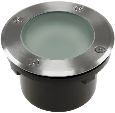 Produktbild von ChiliTec 21628 Bodenleuchte "BEL GX53 R " rund ØxT 12x7cm, IP65, GX53 Fassung