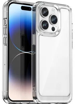 Produktbild von Mobigear Crystal – Transparente Schutzhülle für iPhone 15 Pro, Hartschale, Rückseite – Transparent