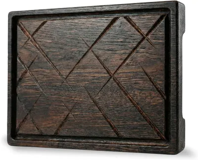 Obrázok produktu pre Steaková doska 16 x 12 cm, dubové drevo, doska na krájanie, na grilovanie