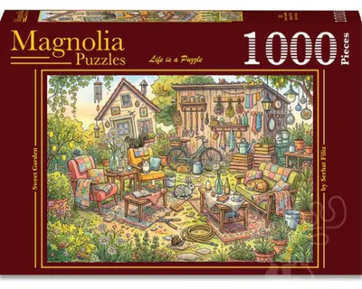 Produktbild von MAGNOLIA Puzzle Sladká zahrada 1000 dílků