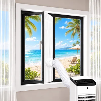 Produktbild von Fensterabdichtung 500 x 45 cm, universal, für Klimaanlage