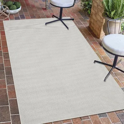 Obrázek produktu pro Klasický koberec pro interiér a exteriér v krémové barvě Velikost - 80 x 150 cm