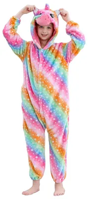 Produktbild von Unisex Pyjama Overall für Kinder, Flanell für den Winter
