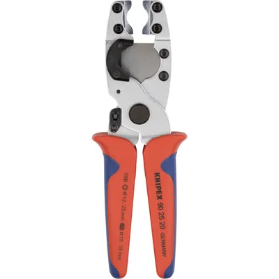 Produktbild von Knipex 90 25 20, Rohrschneider, Blau, Rot, Edelstahl