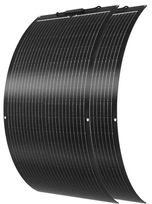 Immagine prodotto di Kit di pannelli solari, 2 pannelli flessibili da 90 W, alta efficienza, kit da 12 V/24 V/180 W