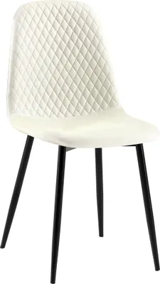 Produktbild von CLP Stuhl Giverny mit Ziernähten creme Material Stoff