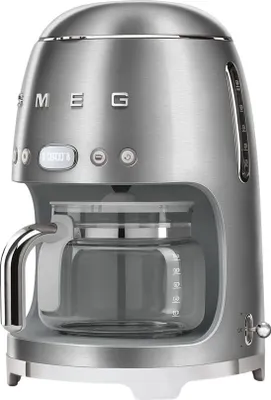 Obrázok produktu pre Smeg DCF02SSEU, Kávovar, 1,4 L, Mletá káva, 1050 W, Nerezová oceľ
