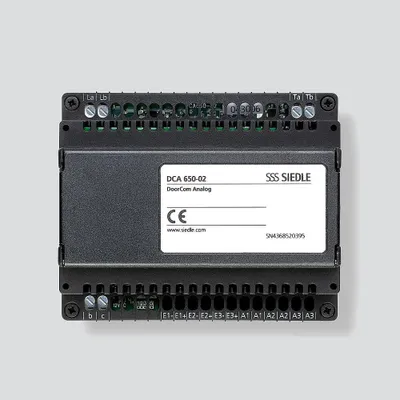 Image de Siedle DCA 650-02 - Zugangskontrolle - Schwarz - Siedle - 0 - 40 °C - CE - 107 mm (200032470-00)