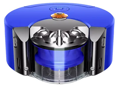 Produktbild von Dyson 360 Heurist, Beutellos, Blau, Nickel, Rund, Karbonfaser, Nylon, 0,33 l, 79 dB