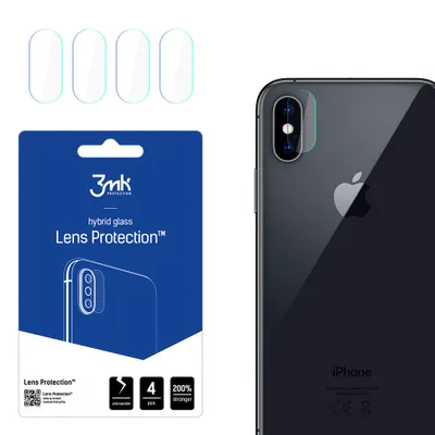 Image de Lot de 4 verres de protection pour iPhone XS KP20881