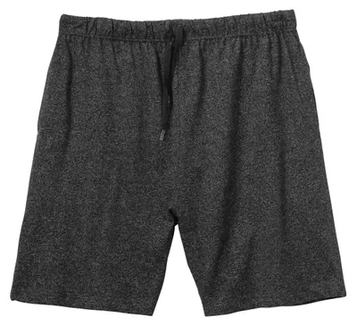 Produktbild von Adamo kurze Homewear-Hose Übergröße schwarz melange
