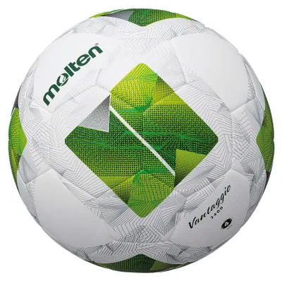 Immagine prodotto di Molten football F4N3400-G, pallone da allenamento superiore, bianco/verde