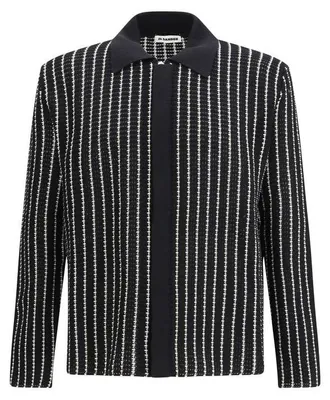 Produktbild von Jil Sander Cardigan aus Baumwolle in Schwarz