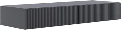 Productafbeelding van Stijlvolle Make-uptafel met 2 Laden - 110 cm - Zwart
