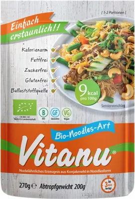 Produktbild von Vitanu Konjak Noodles 200g