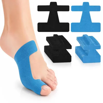 Obrázok produktu pre Elastická bandáž na hallux valgus (deformácia palca), 30 kusov